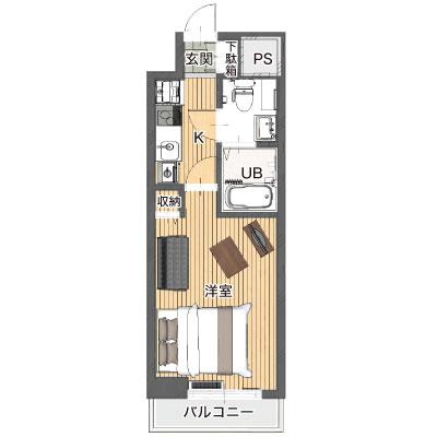 レントライフマンスリー新横浜駅前L【契約・事務手数料無料！】の地図画像