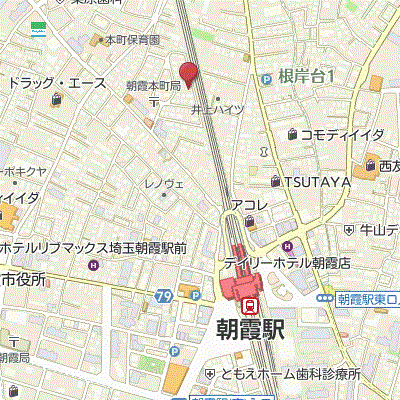 グッドステイ朝霞ラコール■『2DK・39平米・セパレート』【ベーシック】の地図画像