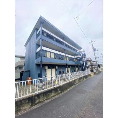 ユニオンマンスリー福生３　303　1R・セミダブル☆JR青梅線沿線、駅前には24時間営業のスーパー「西友」や「ハッピータウン」など複数あり買い物に便利/デスクや生活家電の地図画像