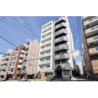 〈シンプルな暮らし〉＃築浅＃駅チカ＃デザイナーズ＃リモートワーク＃2人並びデスク＃ネット無料★森下501の地図画像
