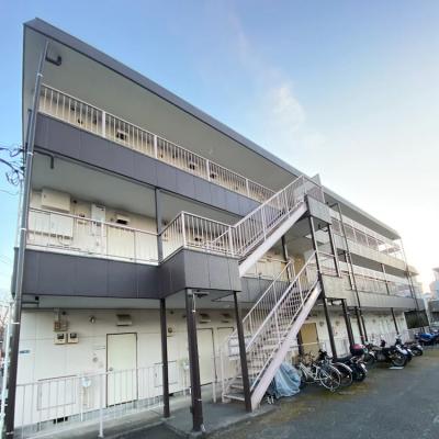 ユニオンマンスリー読売ランド前１　111　1R・セミダブル☆女性に嬉しいドレッサーつき♪小田急線利用で新宿や海老名へダイレクトアクセスの地図画像