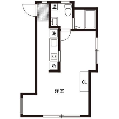 【2026年8月14日～2026年8月20日の間でご入居可能な方限定】□アットイン飯田橋10-3の地図画像