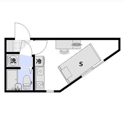 □アットイン西日暮里2-1　《当社全物件 無料Wi-Fi完備｜来店不要・WEBで予約から契約まで完結》の地図画像