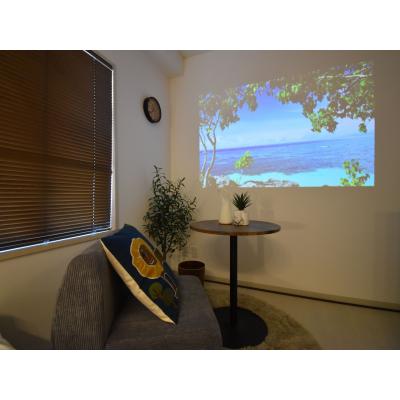 【ル・ポール番町＃401】市役所・県庁近くの高松市中心部、照明一体型プロジェクター「PopIn　Aladdin」設置の地図画像