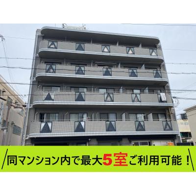  🎉50日以上のご利用で表示賃料から1,000円OFF！🎉◆パシオン神戸新長田２【新長田駅徒歩3分・ネット無料(Wi-Fi対応)・風呂・トイレ別！】の地図画像
