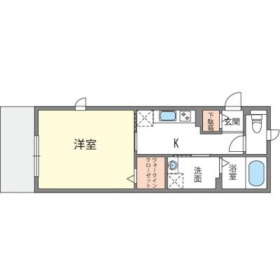 オクサリーダ博多　C　　【築浅物件】の地図画像