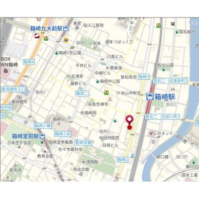 エステートモア箱崎の地図画像