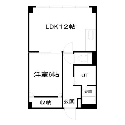 POROKARI函館杉並/近隣駐車場有/セミダブルの地図画像
