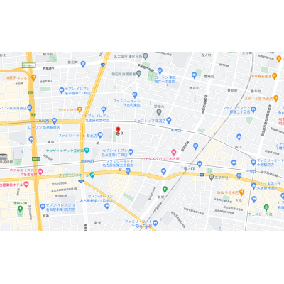 セイワマンスリー葵【築浅】【禁煙🚭】【ネット無料】【宅配BOX】の地図画像