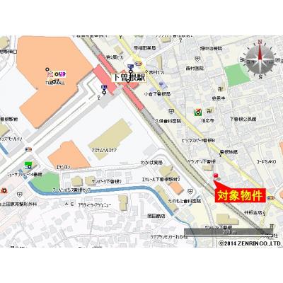ハミエル下曽根　インターネット使用無料の地図画像