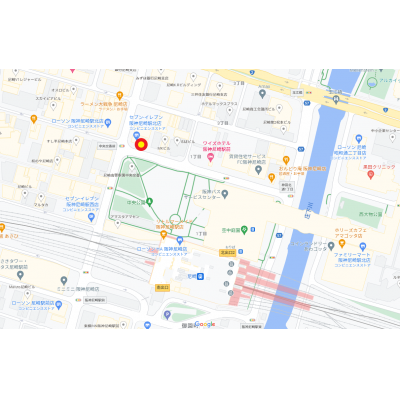 トラスト尼崎2【2面採光で日当たり良好！1LDKタイプ！】の地図画像
