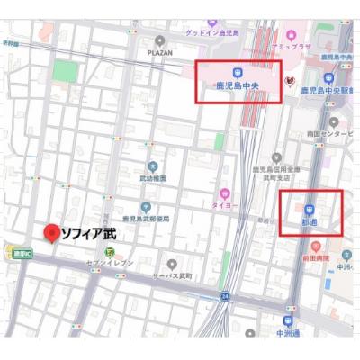 ソフィア武の地図画像