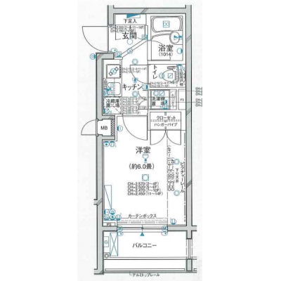 【TM新宿御苑駅前/SD1】セミダブル・新宿三丁目駅徒歩3分・ネットWi-Fi無制限無料の地図画像