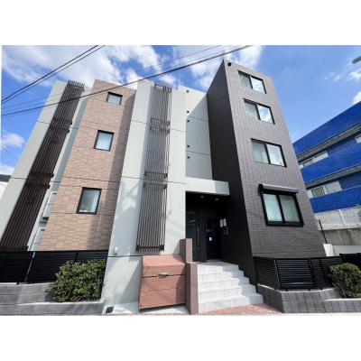 明るい5人収容のお部屋/お洒落なアート＆家具家電が完備/ウェルスクエアイズム方南町　103の地図画像