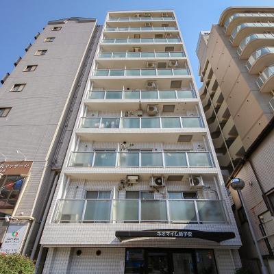 ●2026年4月21日から入居可●ユニオンマンスリー新子安駅前１　303　1R・シングル☆【禁煙ルーム】安心の建物AL＆モニター付きインターフォン＆室内洗濯機完備♪キリンビール横浜工場や日産エンの地図画像