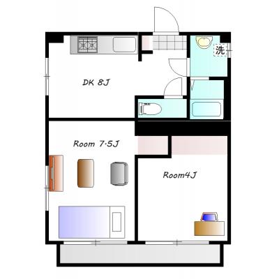グランマンスリー新前橋町ⅡR301【新前橋駅から徒歩5分‼】の地図画像
