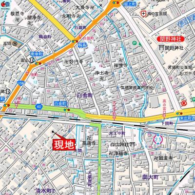 アパマートマンスリー高岡駅西 清水町 Wi-Fi無料 1K (bc)の地図画像