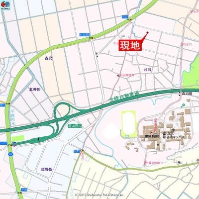 アパマートマンスリー富山西インター 杉谷 Wi-Fi無料 1K (kab)の地図画像