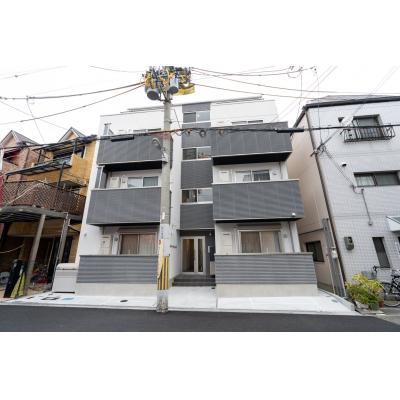  2023年築/家具・家電完備/外観も内観おしゃれ♪/ルフラ福島 101の地図画像