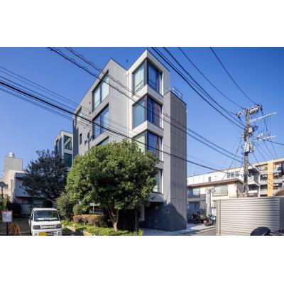 駅から徒歩3分！渋谷区の綺麗なデザイナーズ物件/Wi-Fi完備/LEGALAND幡ヶ谷201の地図画像