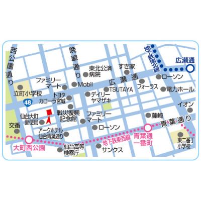 みさわやビル2K（38.8㎡）の地図画像
