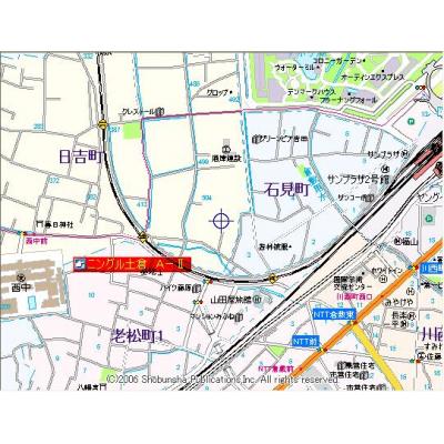 ★★ニングル土倉A-Ⅱ（※禁煙）★★【さくらマンスリー】イオン倉敷駅徒歩圏内!! 2DKの地図画像