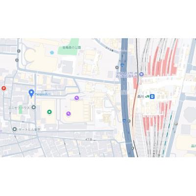 Pangoo品川【シャワー付き・スマートロック・WI-FI・家具家電】の地図画像