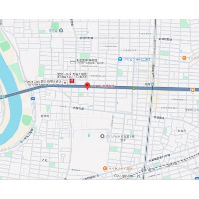 セイワマンスリー岩塚【Wi-Fi無料】【宅配BOX有】【岩塚駅徒歩10分】の地図画像
