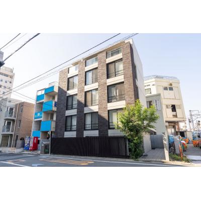 最寄駅まで徒歩4分/新宿まで2駅/家具家電付き/Exam高田馬場103の地図画像