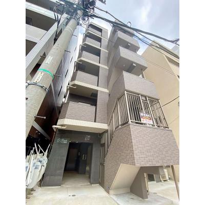 ユニオンマンスリー新富町レジデンス１　502　1R・シングル☆◆インターネット固定回線（有線・Wi-Fi）無料の部屋◆【禁煙ルーム】2022年築の築浅デザイナーズ物件！人気の角部屋＆バストイレ別！の地図画像