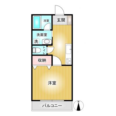 コスパだけじゃない“快適さ重視”マンスリータウン【近くにコンビニあり！】【スタバまで徒歩1分♪】【Wi-Fi無料】前橋元総社町A102の地図画像