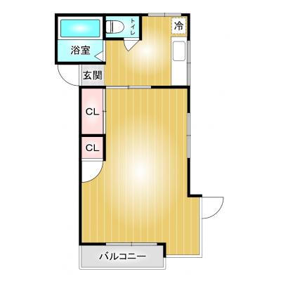 コスパだけじゃない“快適さ重視”マンスリータウン【角部屋】【コンビニ近く】前橋北代田町A　の地図画像