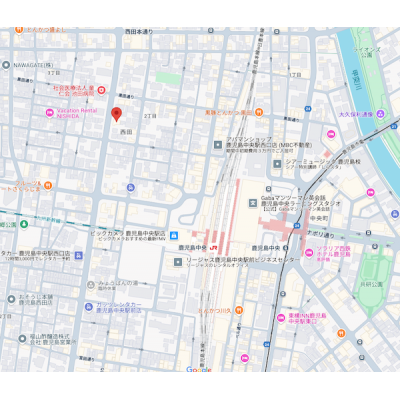 ホテルライクな高品質築浅マンション　ランドマーク城西本通 TheReinSuites202の地図画像
