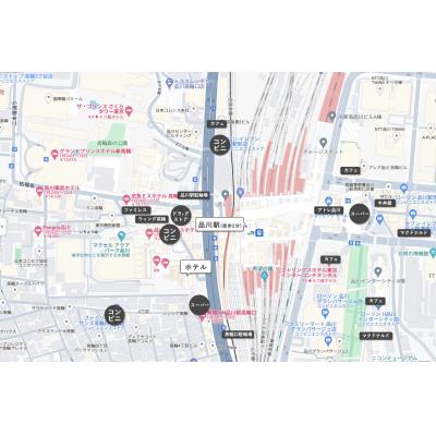 ☆《品川勤務の方にもおすすめ！》品川プリンスホテルの地図画像