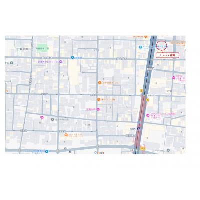 【入居日相談可能！】Ｌｕｘｅ花園の地図画像