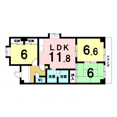 🥨🥨名古屋市西区/小田井駅徒歩5分/駐車場/無料Wi-Fi/バストイレ別・独立洗面台/全居室6帖以上/mozoワンダーシティまで徒歩7分🥨🥨ロイヤルガーデン  ファミマンの地図画像