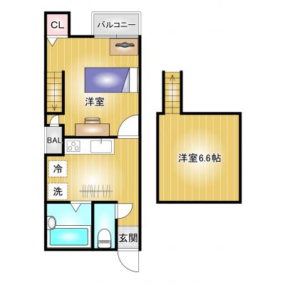 コスパだけじゃない“快適さ重視”マンスリータウン【🎓群馬パース大学まで🚶徒歩9分！】【スーパー🛒ドラッグストア💊が徒歩圏内✨】【Wi-Fi無料📶】ＭＴ飯塚町A202の地図画像