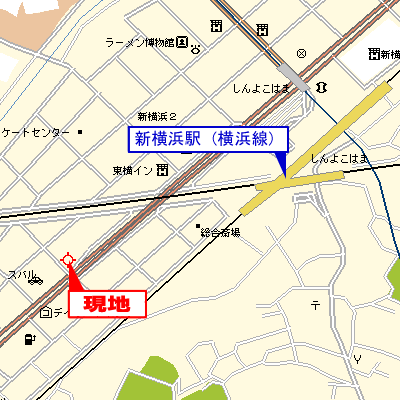 マンスリーリブマックス新横浜WESTルモンド▲『禁煙ルーム』【1名入居限定・Wi-Fi無制限】≪スマートシリーズ≫の地図画像