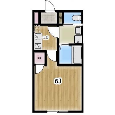 ONLY新狭山2【🌈WiFi・管理費０円キャンペーン🌈】　オートロック・浴室乾燥機付き★築浅　新狭山駅⇔本川越駅まで6分・所沢駅14分・新宿駅50分⇔直通の地図画像