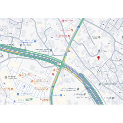 コーポ棚原の地図画像