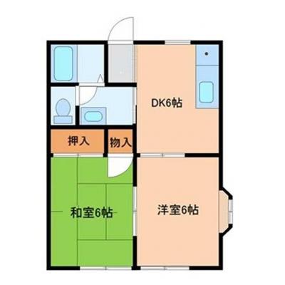 ONLY八街1【🌈WiFi・管理費０円キャンペーン🌈】ペット可🐾2DK　成田空港まで車で約２７分！四街道まで車で約２５分！の地図画像