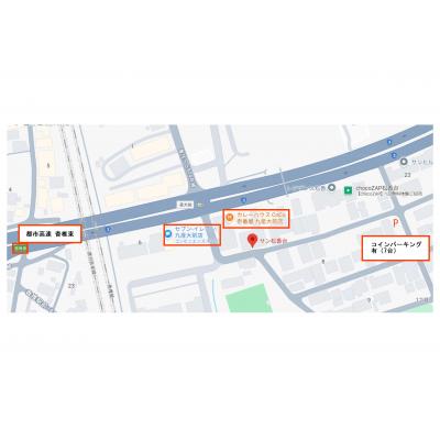 コムルーム松香台の地図画像