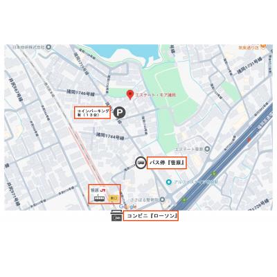 コムルーム諸岡の地図画像