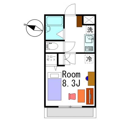グランマンスリーつくば天久保R302【筑波大学徒歩８分♪】【周辺に飲食店多数あり】【Wi-Fi無料☆】【別途駐車場利用可能】の地図画像