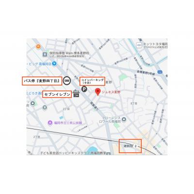 コムルーム麦野の地図画像