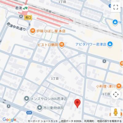 【ちょこっとマンスリー】アンビシャス中野の地図画像