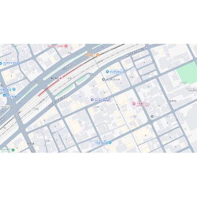 トラスト三宮東5【ネット無料♪駅近物件】の地図画像