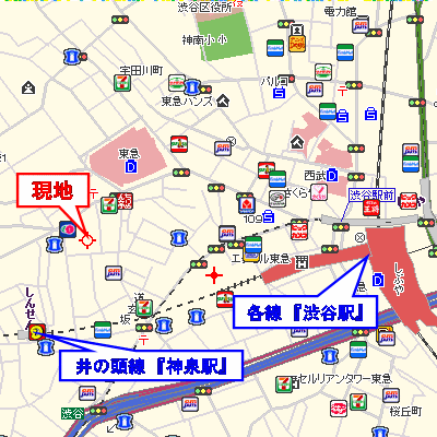 グッドステイ渋谷文化村通り△『禁煙ルーム』【ライト】の地図画像