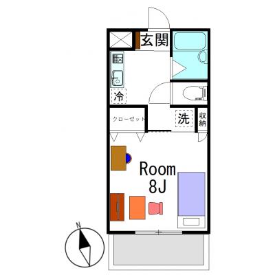 グランマンスリーつくば春日R303【筑波大学病院徒歩１０分♪】【Wi-Fi無料☆】【別途駐車場利用可能】の地図画像