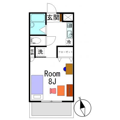 グランマンスリーつくば春日R305【筑波大学病院徒歩１０分♪】【Wi-Fi無料☆】【別途駐車場利用可能】の地図画像